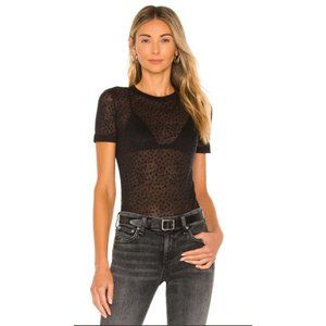 NWT RAG & BONE Valencia Sheer Dot T-shirt